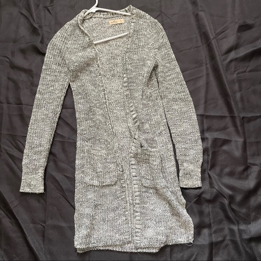 Hollister long cardigan_excellent condition_xs